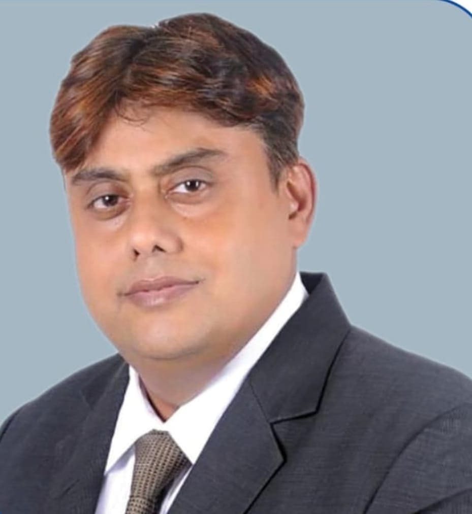 Portrait of Dr. Niraj Kumar Singh, consultant physician and diabetologist in Birgunj, Nepal.